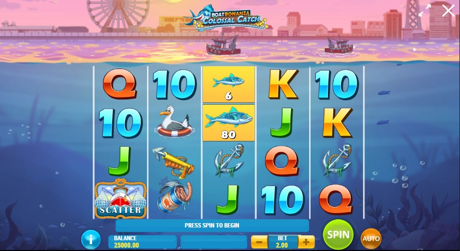 BOAT BONANZA COLOSSAL CATCH ทดลองเล่น PLAY’n GO เครดิตฟรี UFABET ฝาก ถอน