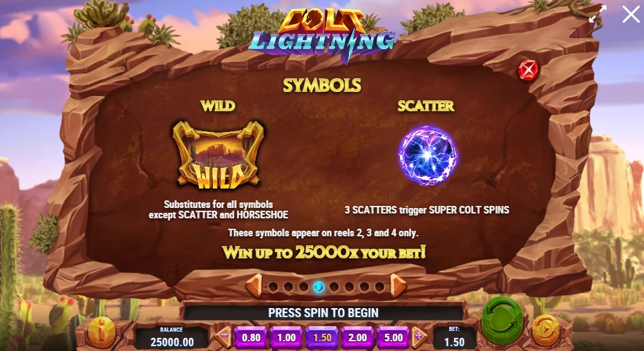 COLT LIGHTNING ทดลองเล่น PLAY’n GO เครดิตฟรี UFABET เว็บตรง