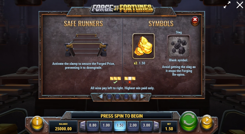 FORGE OF FORTUNES ทดลองเล่น PLAY’n GO เครดิตฟรี UFABET ฝาก ถอน