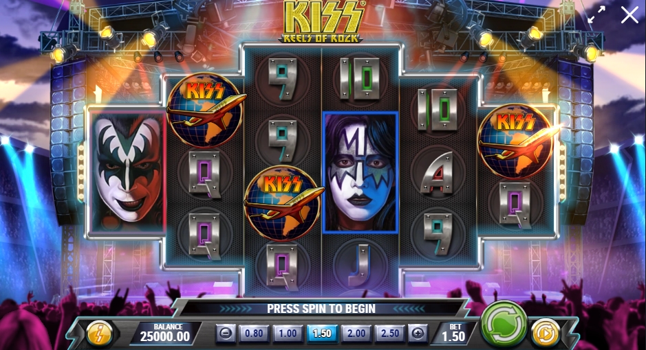 KISS REELS OF ROCK ทดลองเล่น PLAY’n GO เครดิตฟรี UFABET ทดลองเล่น