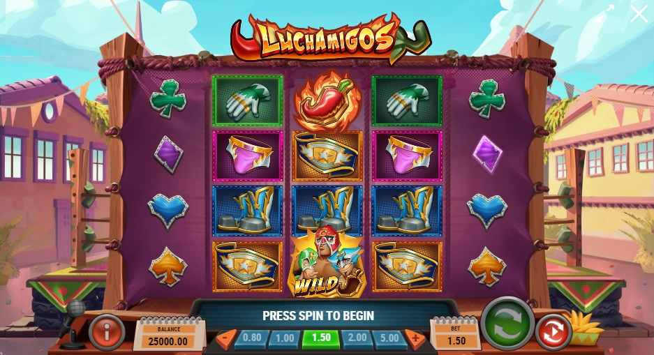 LUCHAMIGOS ทดลองเล่น PLAY’n GO เครดิตฟรี UFABET เว็บตรง