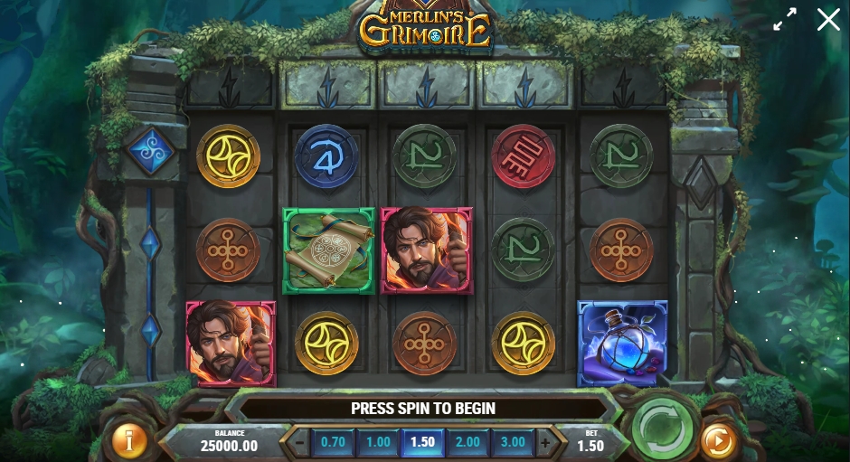 MERLIN’S GRIMOIRE ทดลองเล่น PLAY’n GO เครดิตฟรี UFABET ทางเข้า