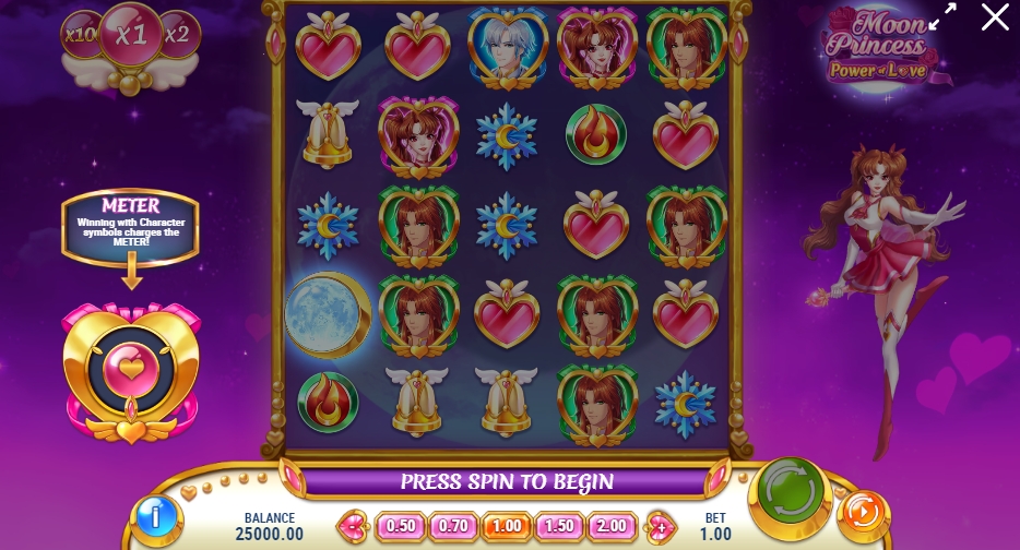 MOON PRINCESS POWER OF LOVE ทดลองเล่น PLAY’n GO เครดิตฟรี UFABET เว็บตรง