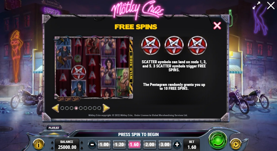 MÖTLEY CRÜE ทดลองเล่น PLAY’n GO เครดิตฟรี UFABET เว็บตรง