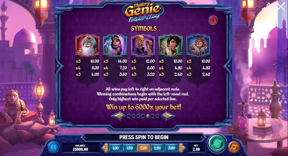 MYSTERY GENIE FORTUNES OF THE LAMP ทดลองเล่น PLAY’n GO เครดิตฟรี UFABET ฟรีเครดิต