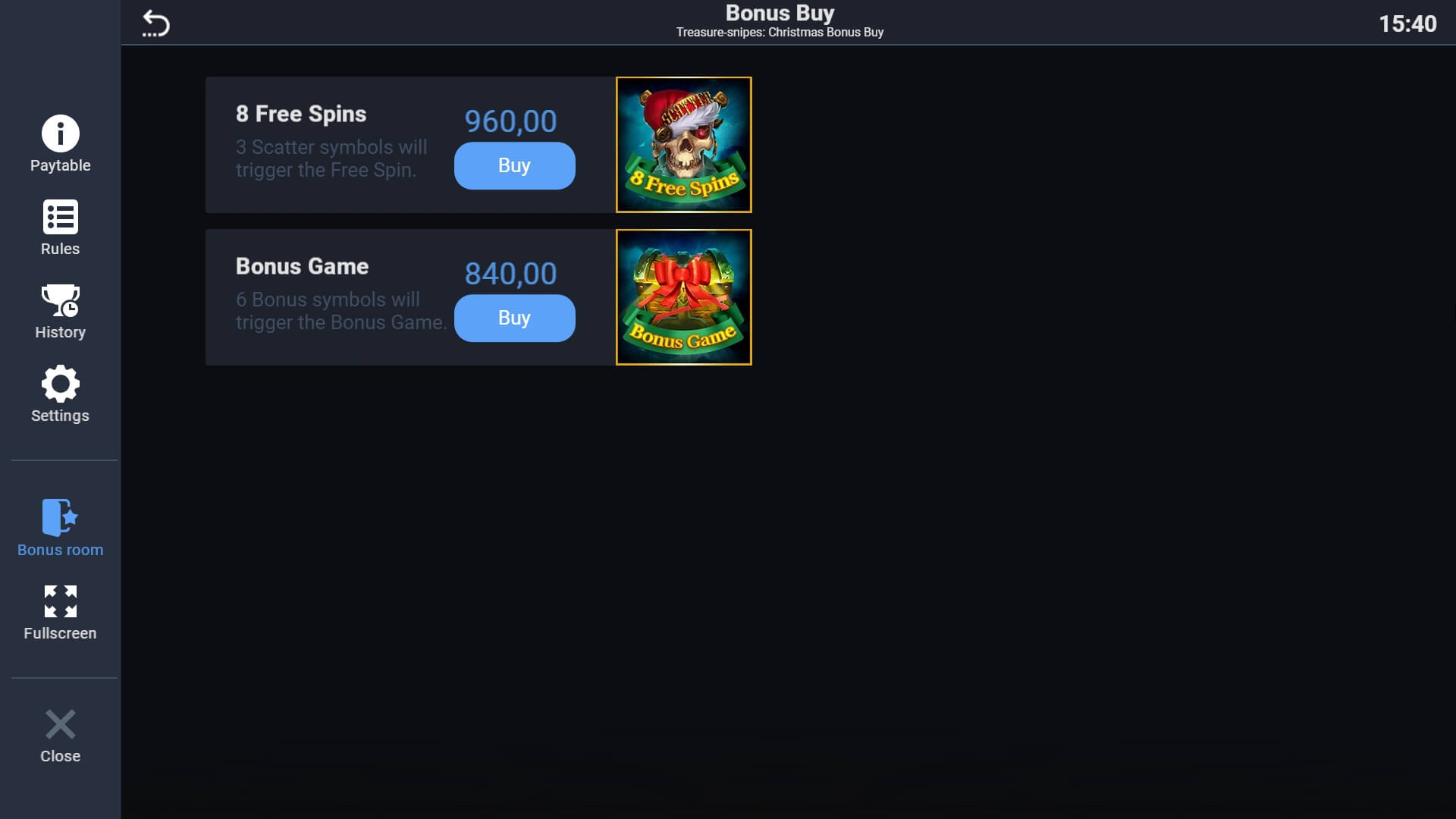 Treasure-snipes Christmas Bonus Buy EVOPLAY UFABET888